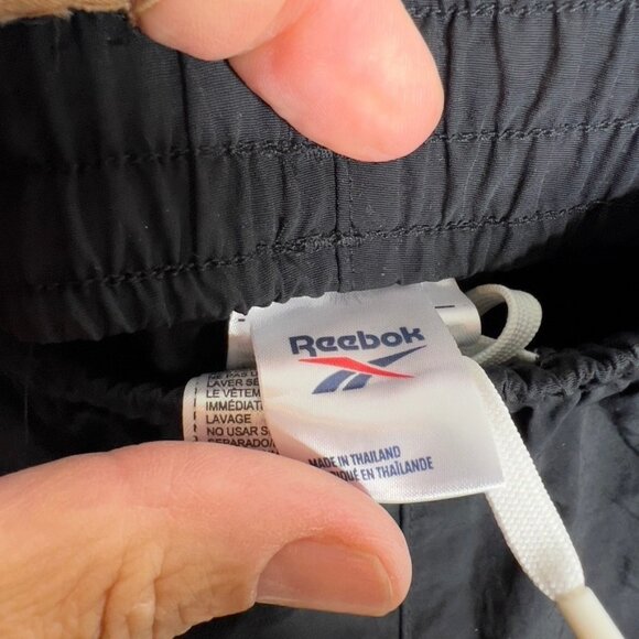 Reebok Men's Ivy League Regular-Fit Colorblocked Crinkled Track Pants - 2XL - Picture 7 of 9